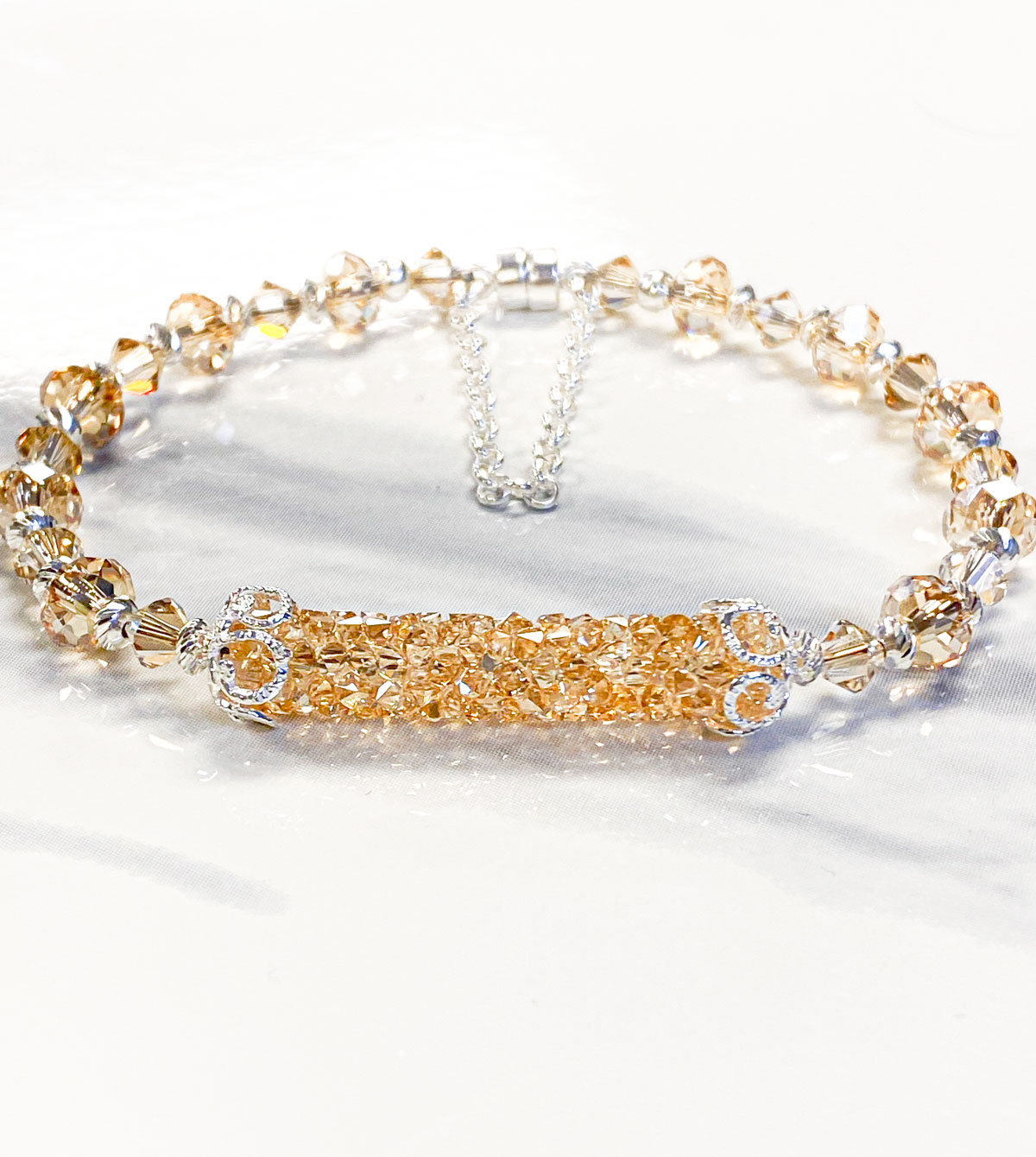 Golden Shadow Fine Rock Tube Bracelet Kit