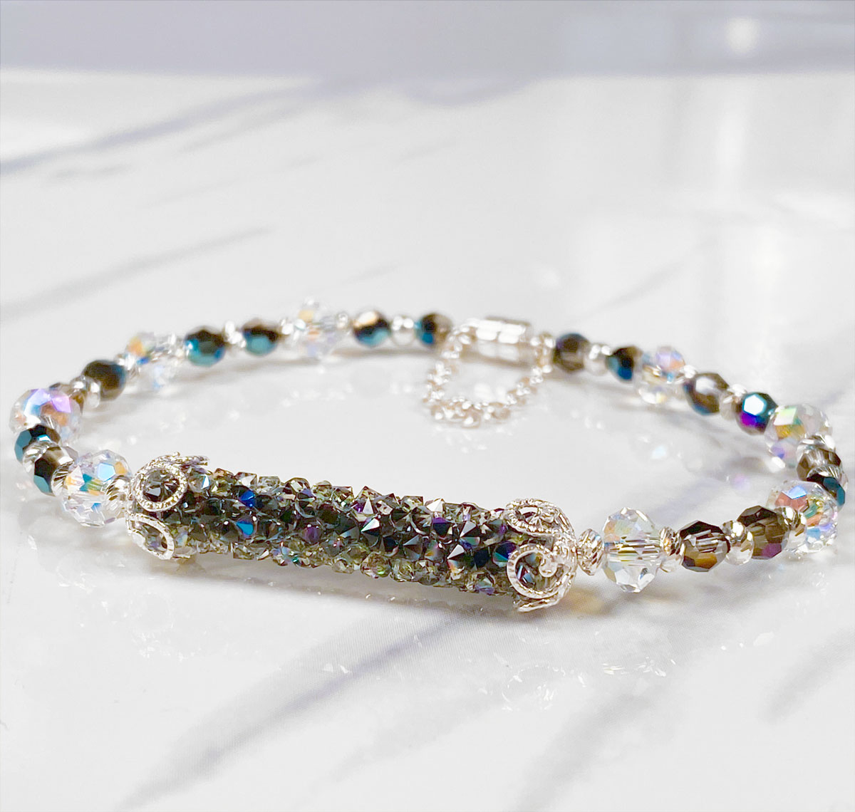 Paradise Shine Fine Rock Tube Bracelet Kit