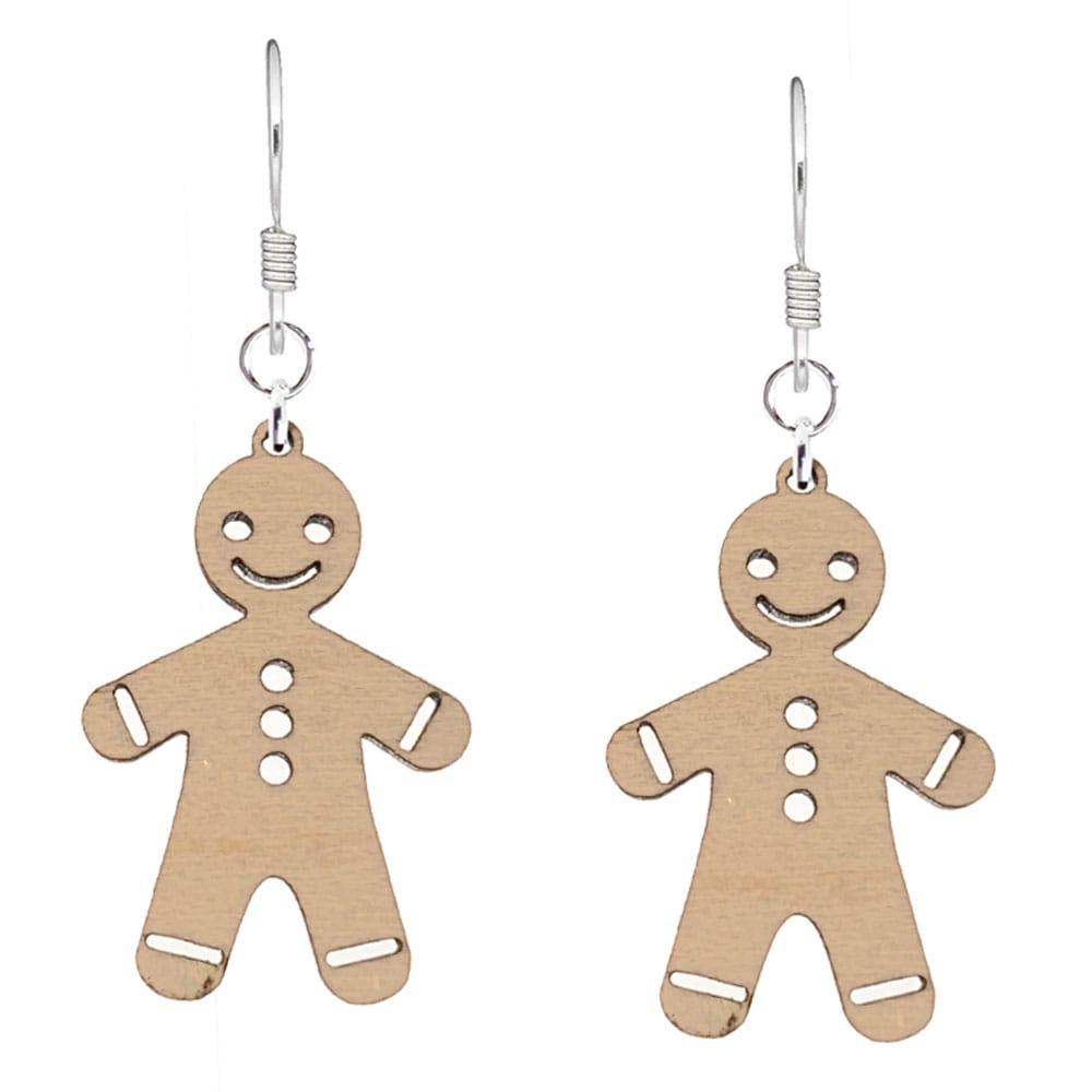 Ginger Bread Man Earring Kit