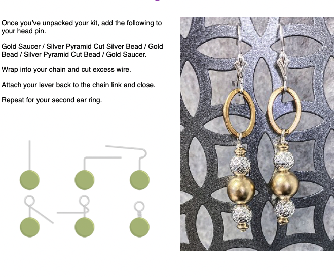 Precious Treasures Earring Kit