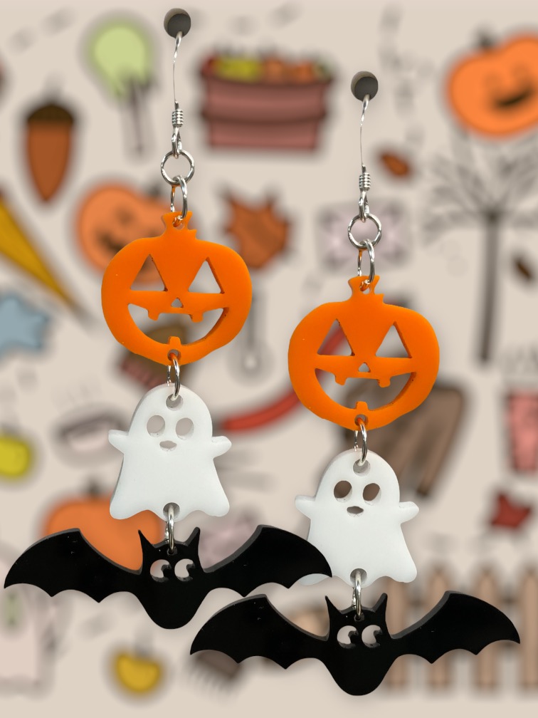 Halloween Trio Earring Kit Instructions