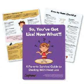 image of parent guide to dealing with head lice