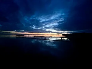Solnedgang