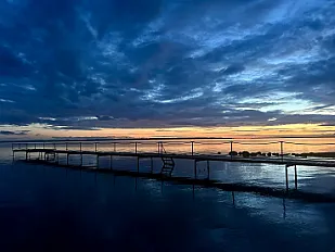 Solnedgang