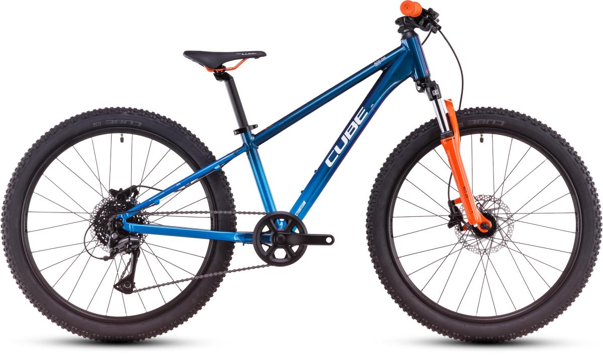 Cube Acid 240 Disc Actionteam 24' ' Kinder Fahrrad blau/orange