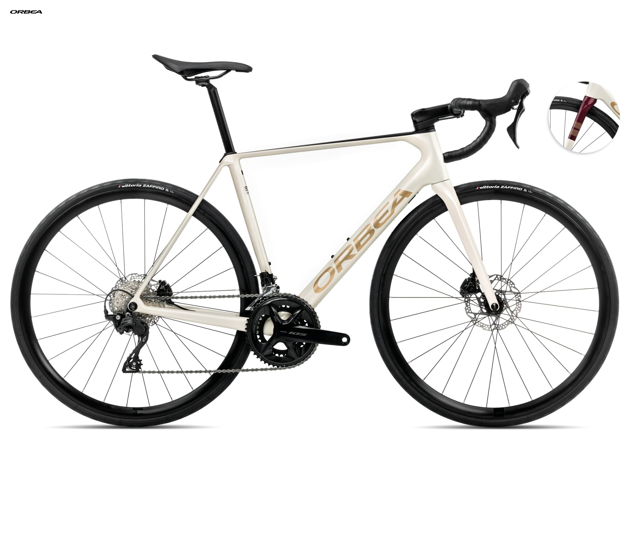Orbea ORCA M30 Ivory White-Burgundy (Gloss)-Vulcano