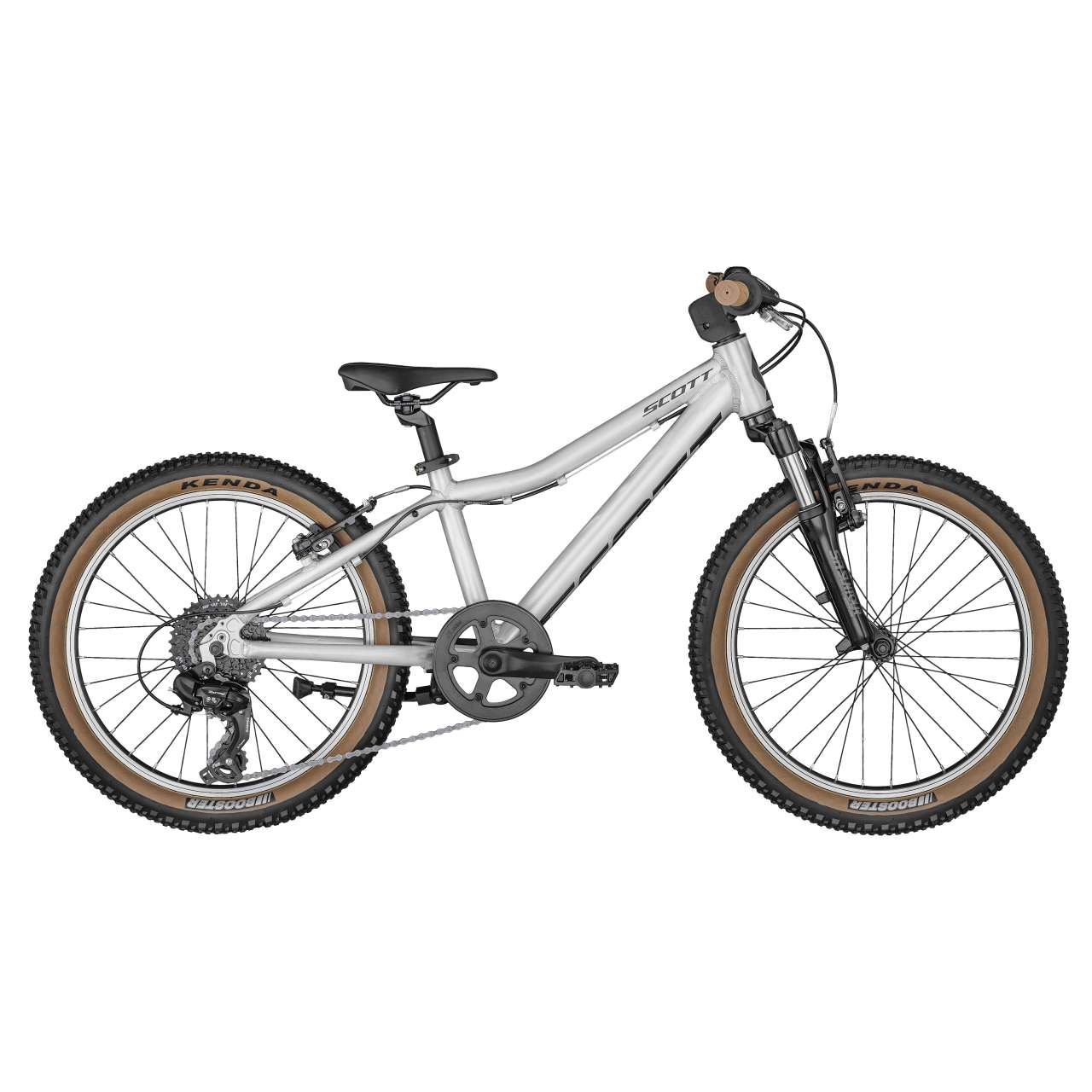 Scale 20' ' Kinder MTB Fahrrad silberfarben