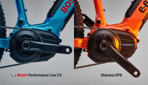 Bosch Performance Line CX vs. Shimano EP8