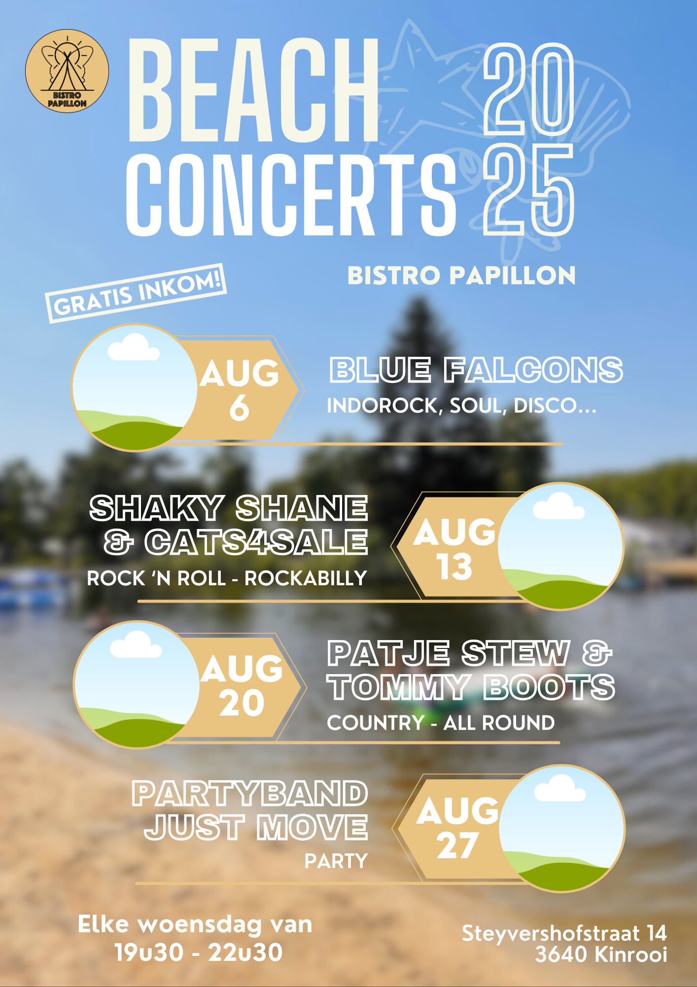 Beach concerts