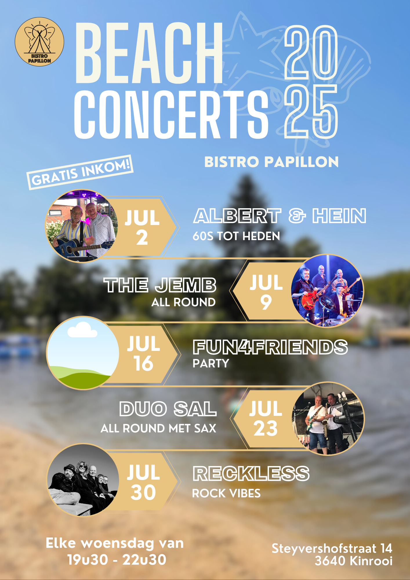 Beach concerts