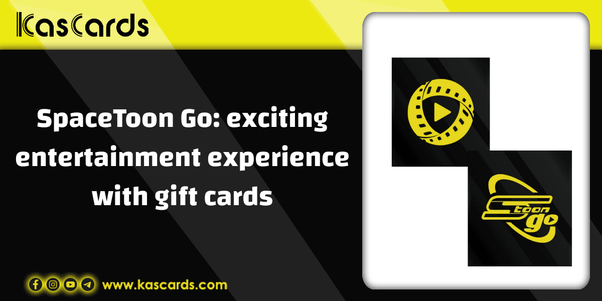 SpaceToon Go exciting entertainment experience with gift cards