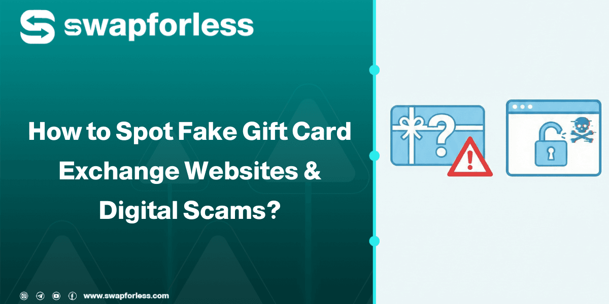 How to Spot Fake Gift Card Exchange Websites & Digital Scams?