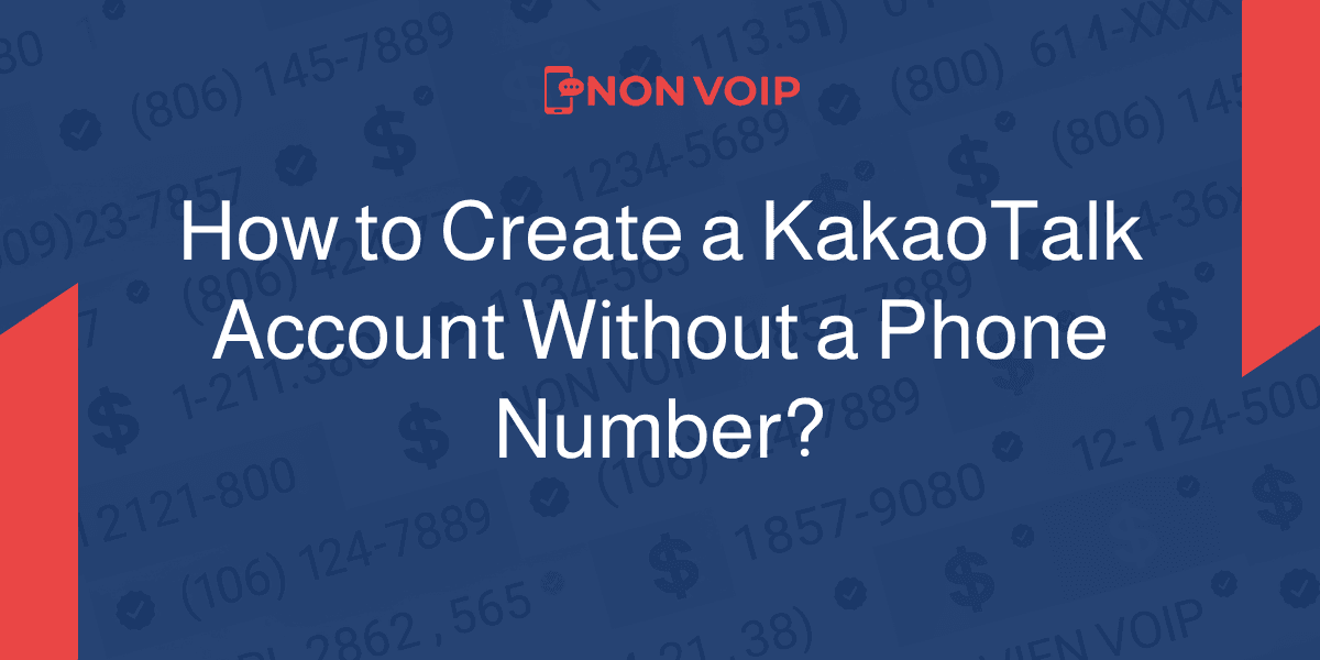 كيف تقوم بإنشاء حساب KakaoTalk بدون رقم هاتف شخصي؟