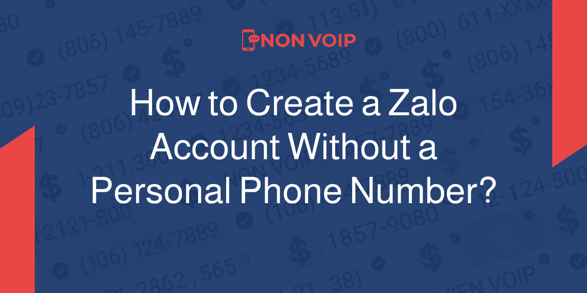 How to Create a Zalo Account Without a Personal Phone Number?