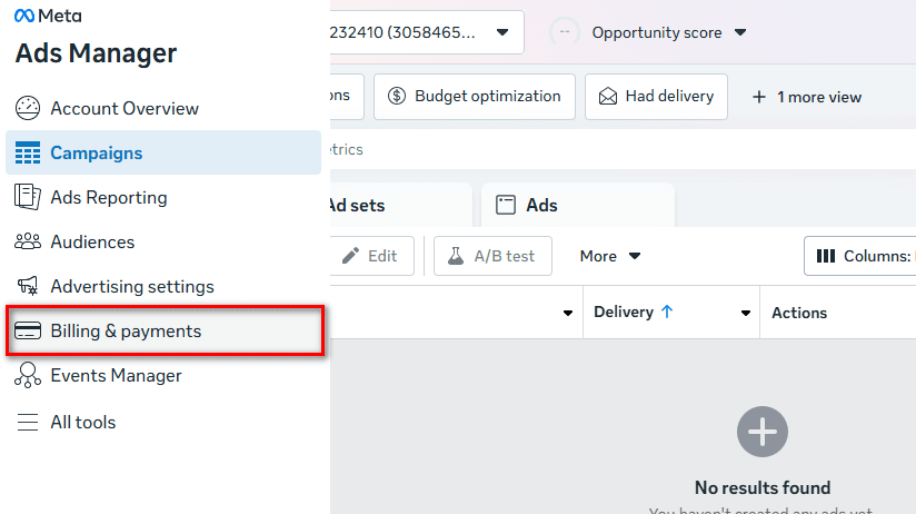 Click on “Add payment method.”