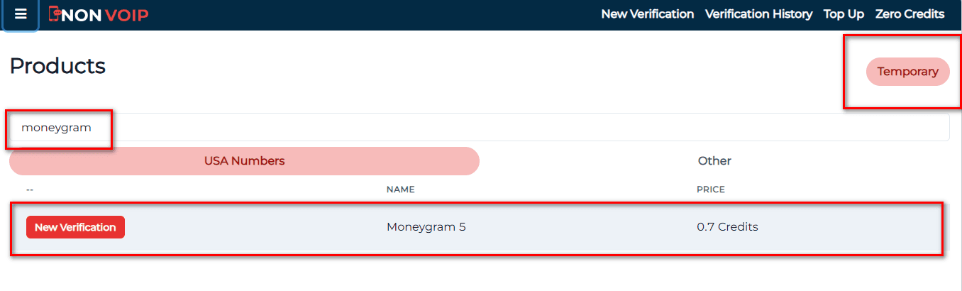 activate a MoneyGram account with a US number