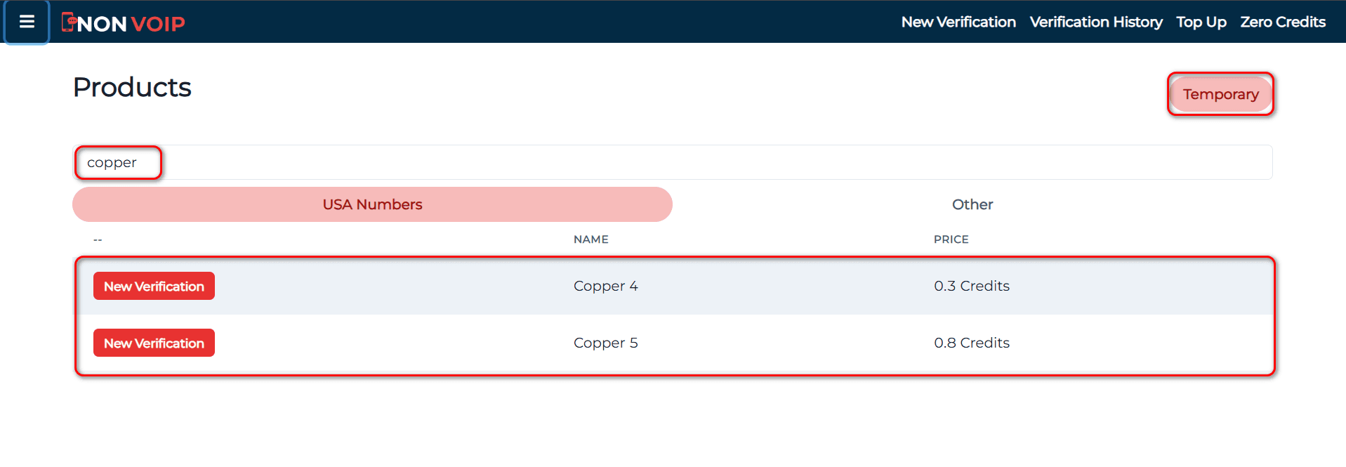 Steps to Activate a Copper Account using a US Number
