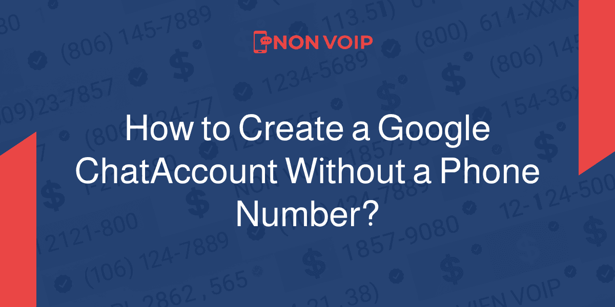 Create a Google Chat Account Without a personal phone number Step by Step