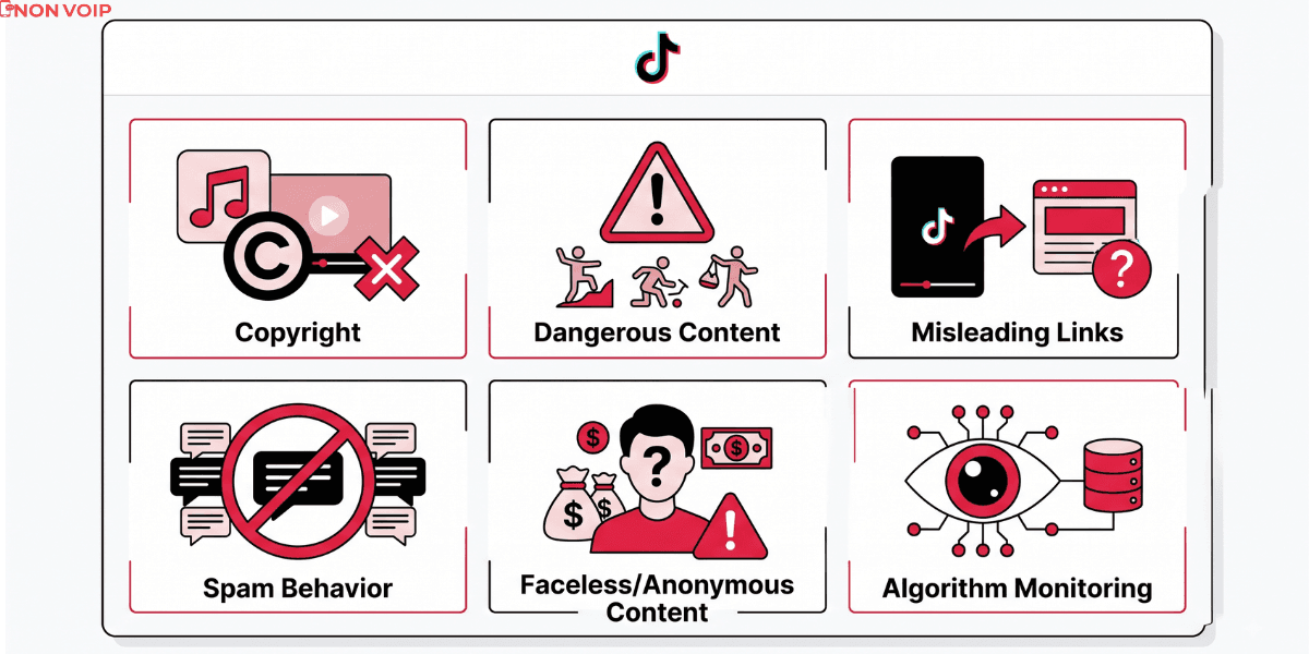 Types of Bans on the TikTok Platform