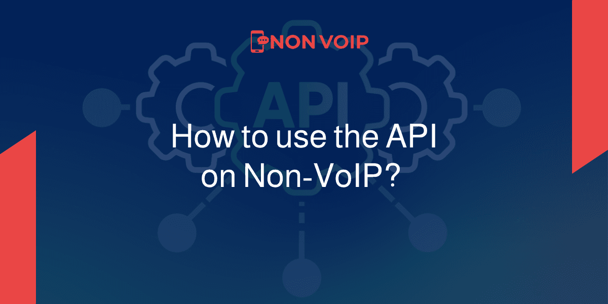 A Comprehensive Guide to Using the API on Non-VoIP
