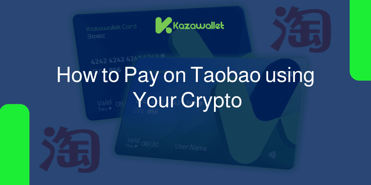 How to pay at Taobao using your crypto balance?
