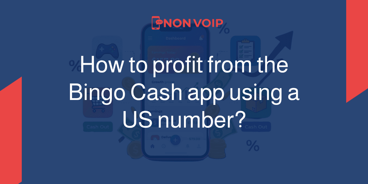 How to earn from the Bingo Cash app using a US number?