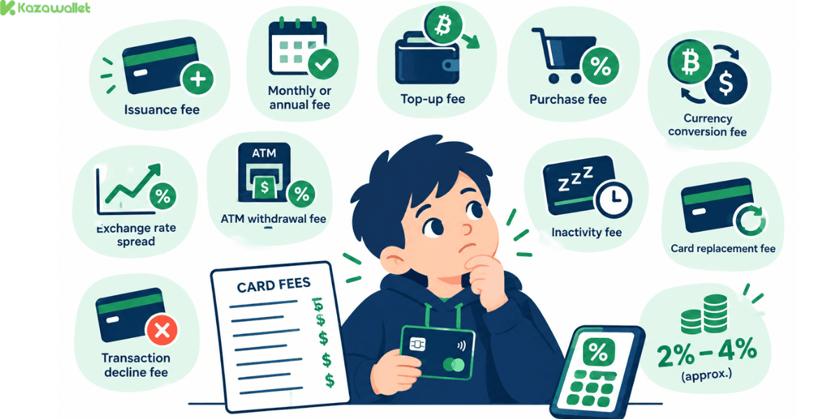 What Are the Main Card Fee Items Deducted From Your Balance?