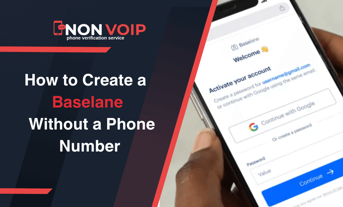 How to Create a Baselane Account Without a Phone Number Using Non-Voip