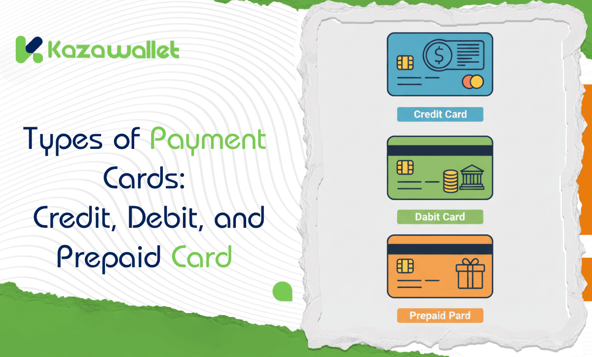 Types of Payment Cards: Credit, Debit, and Prepaid Card