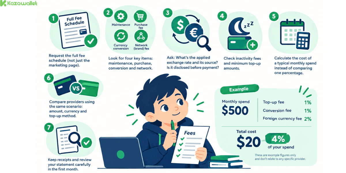 How to Read Card Fee Items to Avoid Surprise Costs?