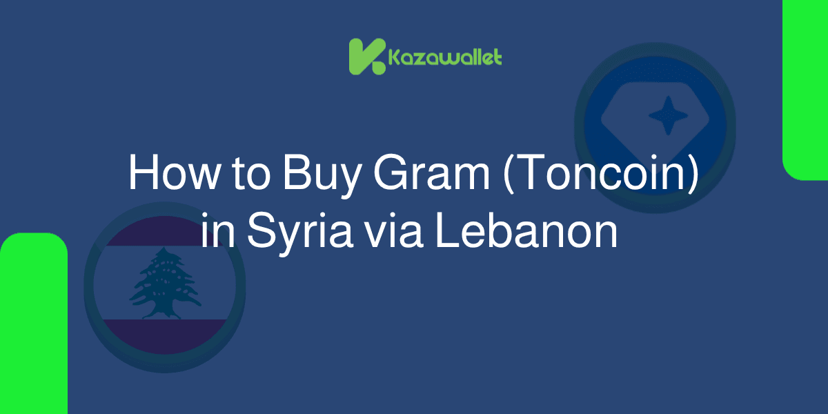 How to Buy Gram coin (Toncoin) in Lebanon