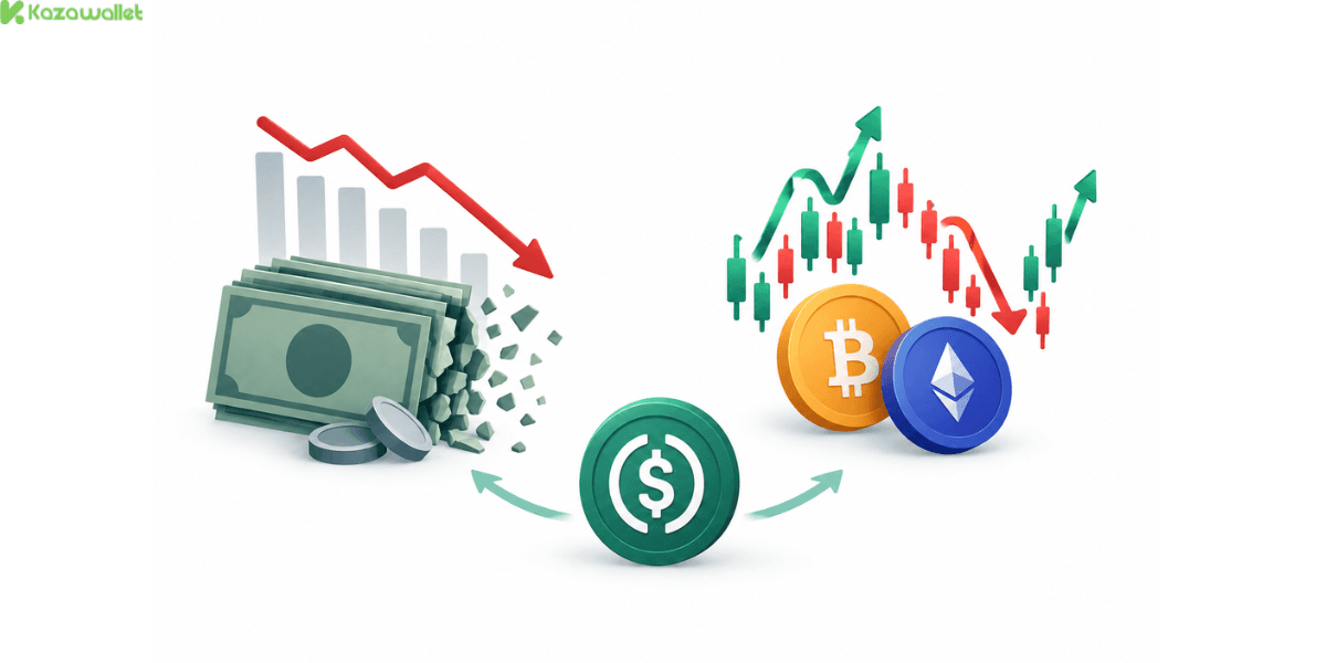 ما الفرق بين تقلب انهيار العملة وتقلب سوق العملات الرقمية؟