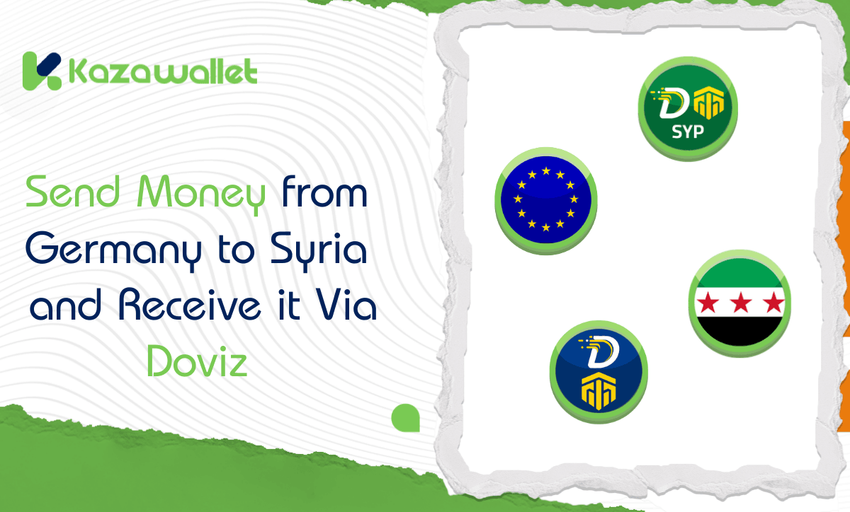 Best Way to Send a Money Transfer from Germany to Syria and Receive it Via Doviz