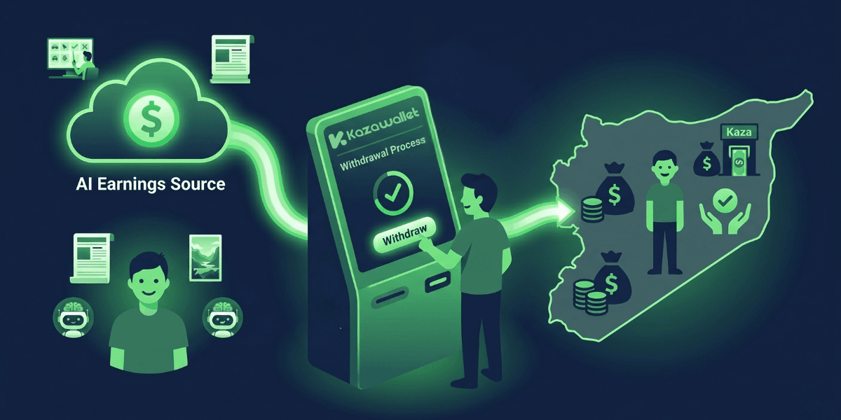 How to withdraw online earnings in Syria?