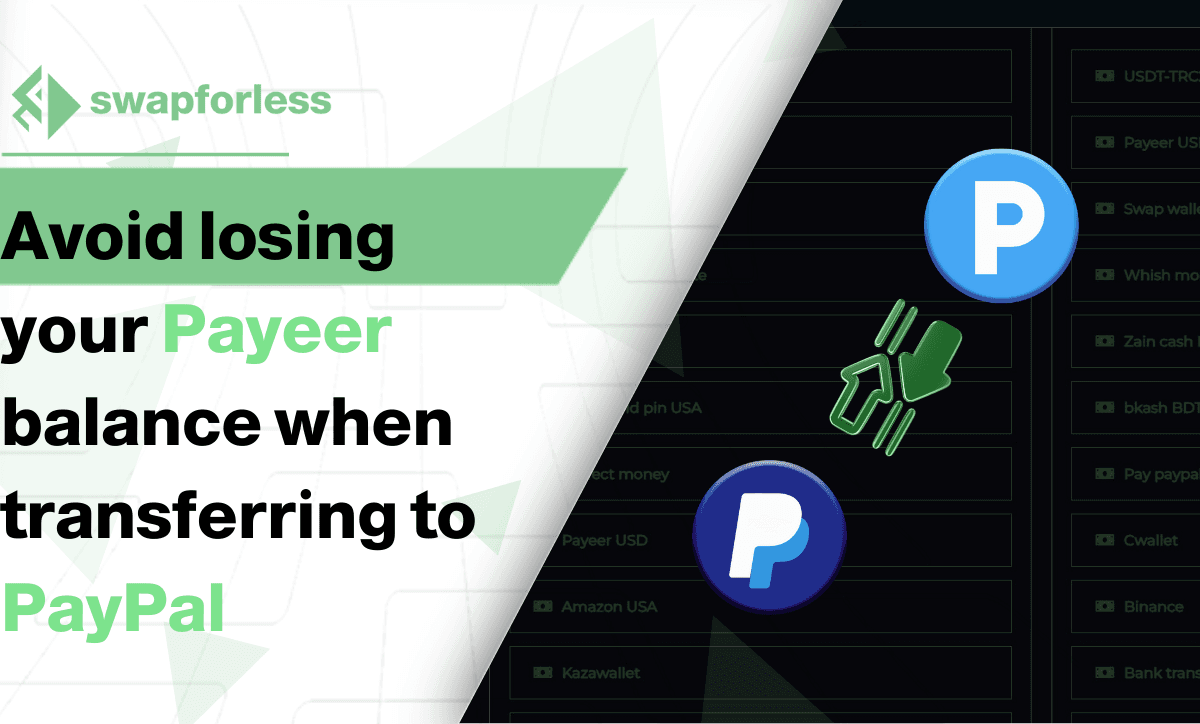 Avoid losing your Payeer balance when transferring to PayPal