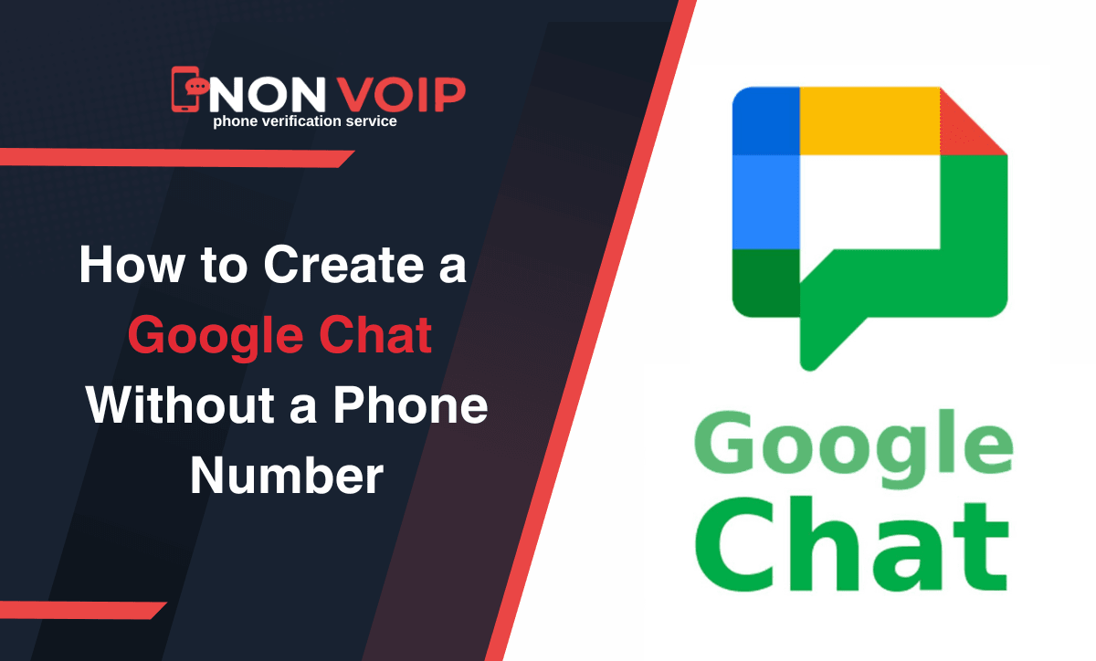 Create a Google Chat Account Without a personal phone number Step by Step