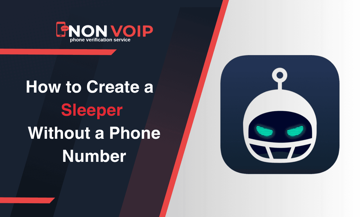 What are the Steps to Create a Sleeper Account Without a Phone Number?