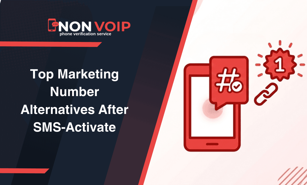 Top Marketing Number Alternatives After SMS-Activate
