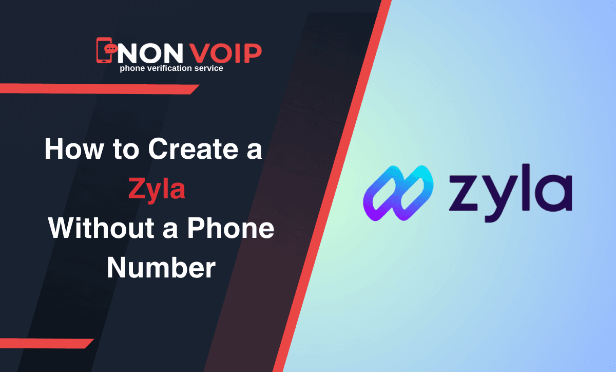 Create a Zyla Account Without a personal phone number Step by Step