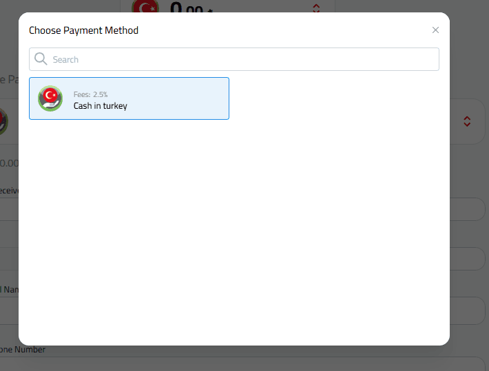 Select Payment Method