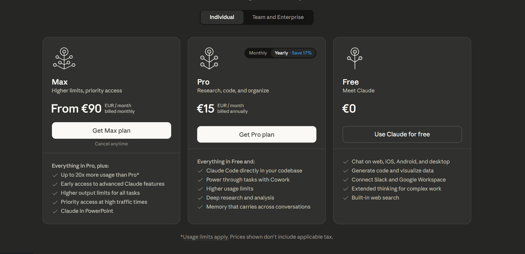 اختر الخطة التي ترغب في الاشتراك بها