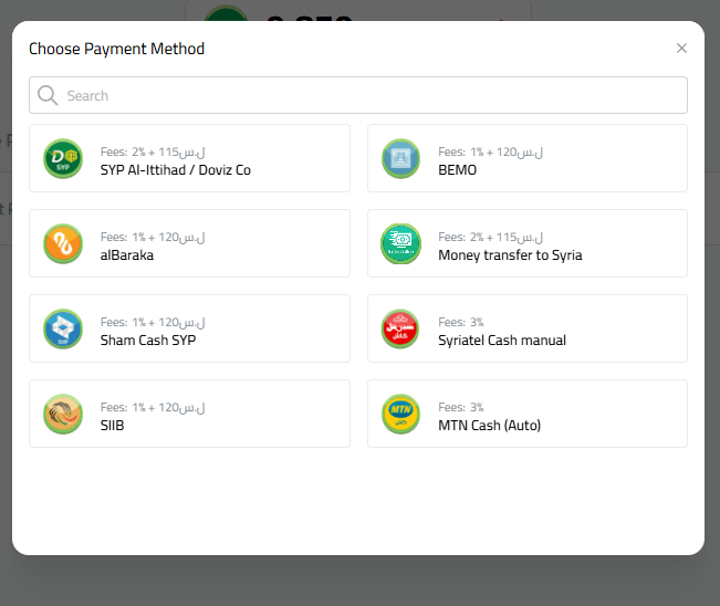 Withdraw SYP or USD in Syria