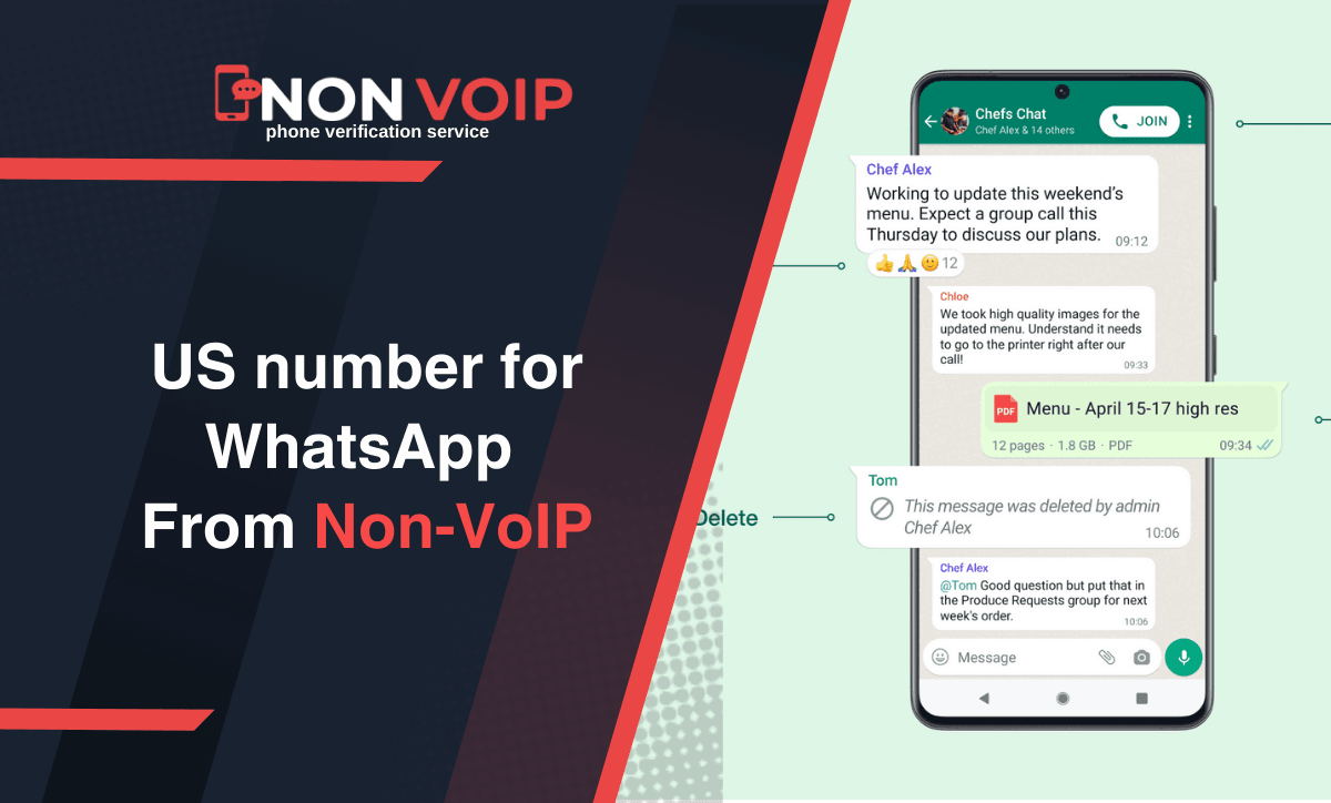 How to get a US number for WhatsApp and activate it
