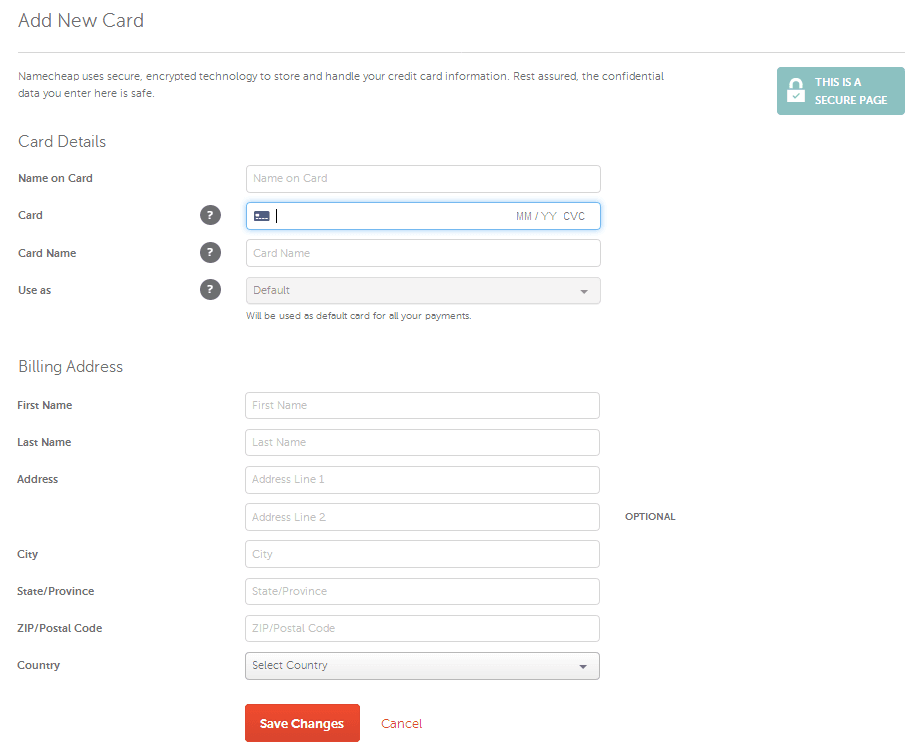 Pay for Namecheap Subscription Using Crypto