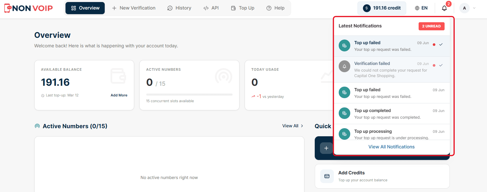 Real-Time Notifications System