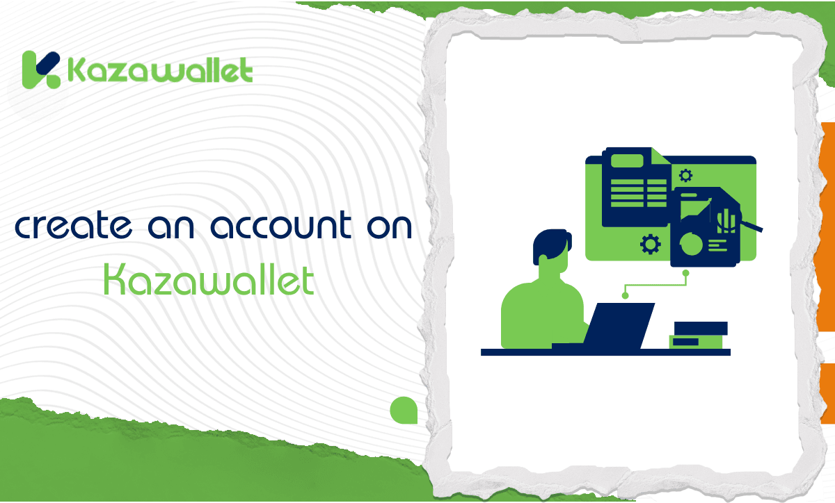 How can I create an account on Kazawallet?