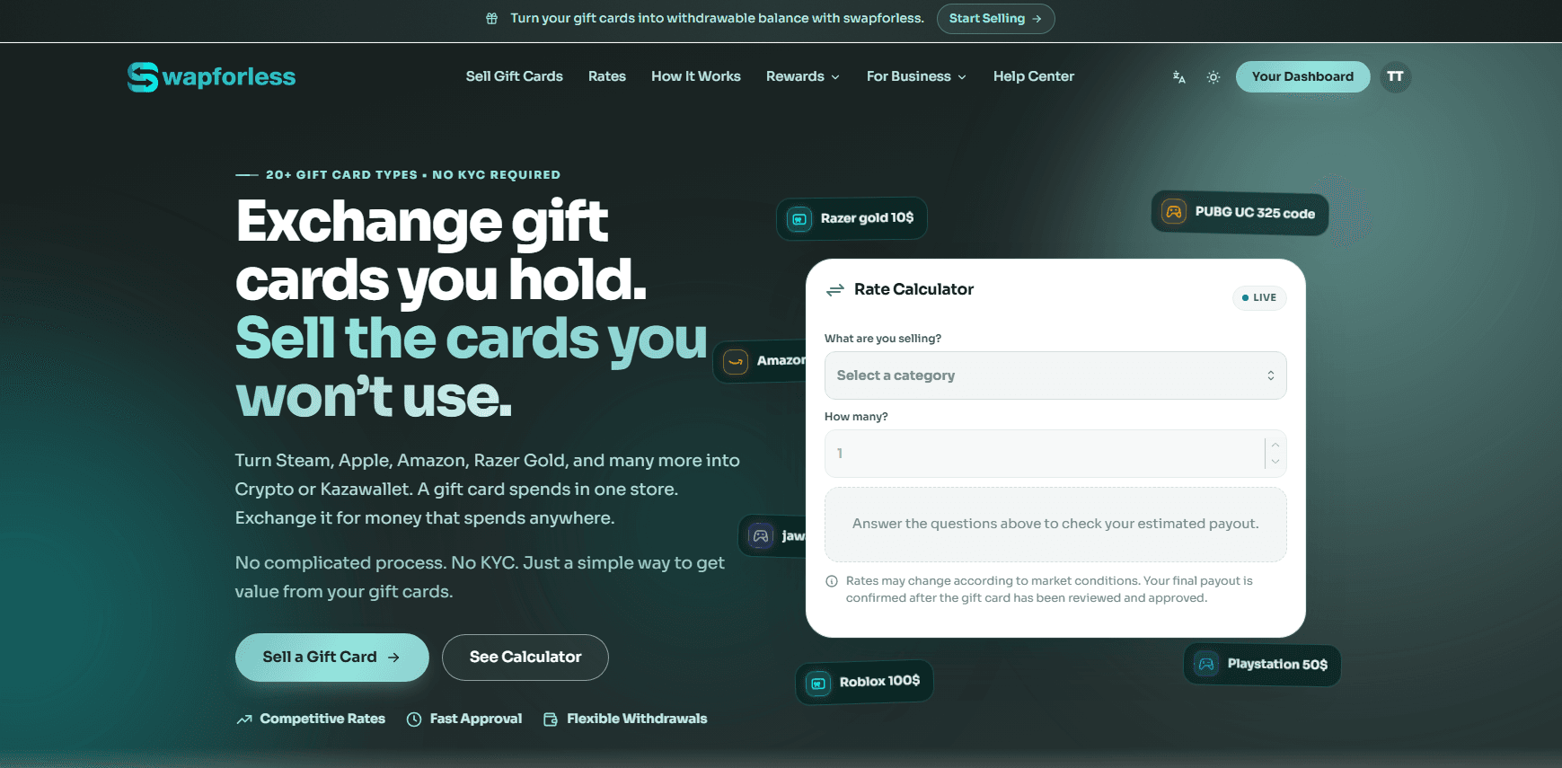 Key Features and Services on the Swapforless Platform