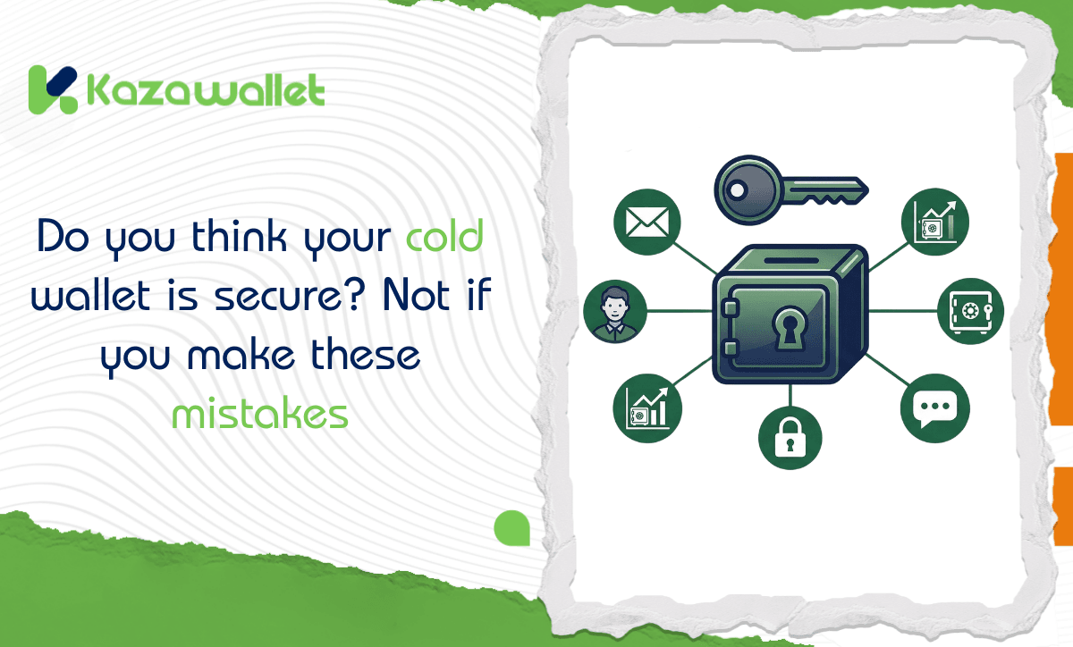 Do you think your cold wallet is secure? Not if you make these mistakes