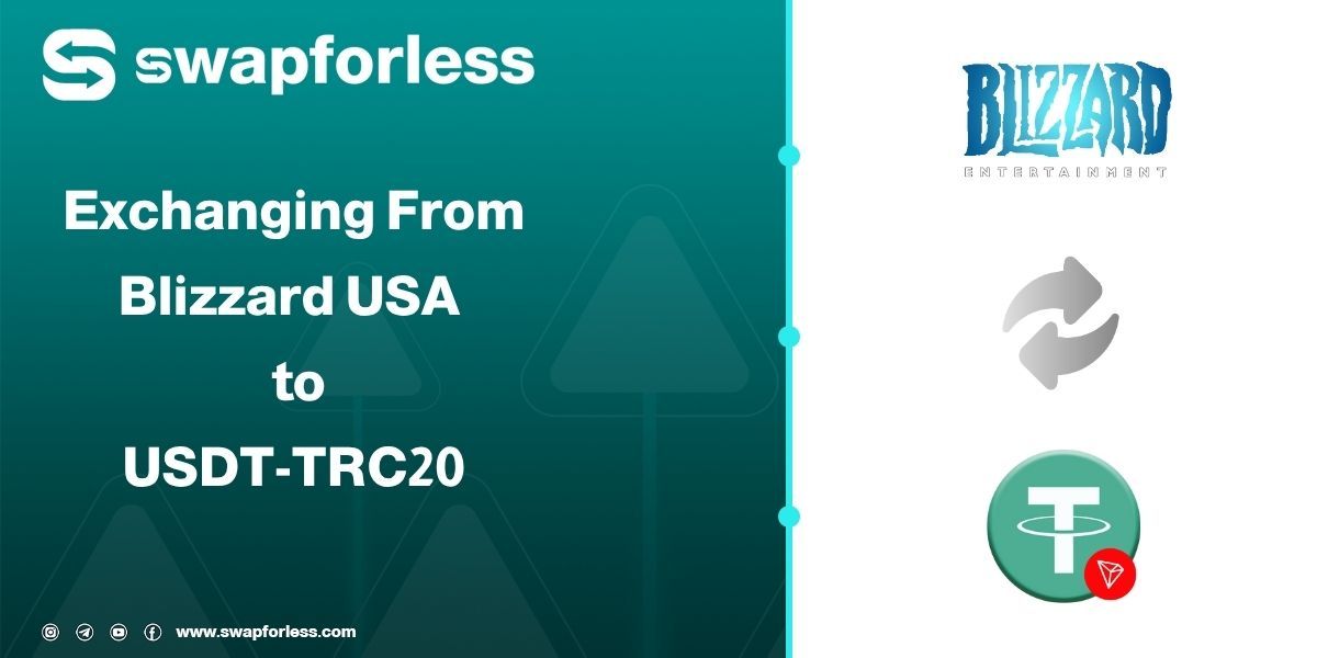 How to Exchange Your Blizzard USA Balance to USDT-TRC20