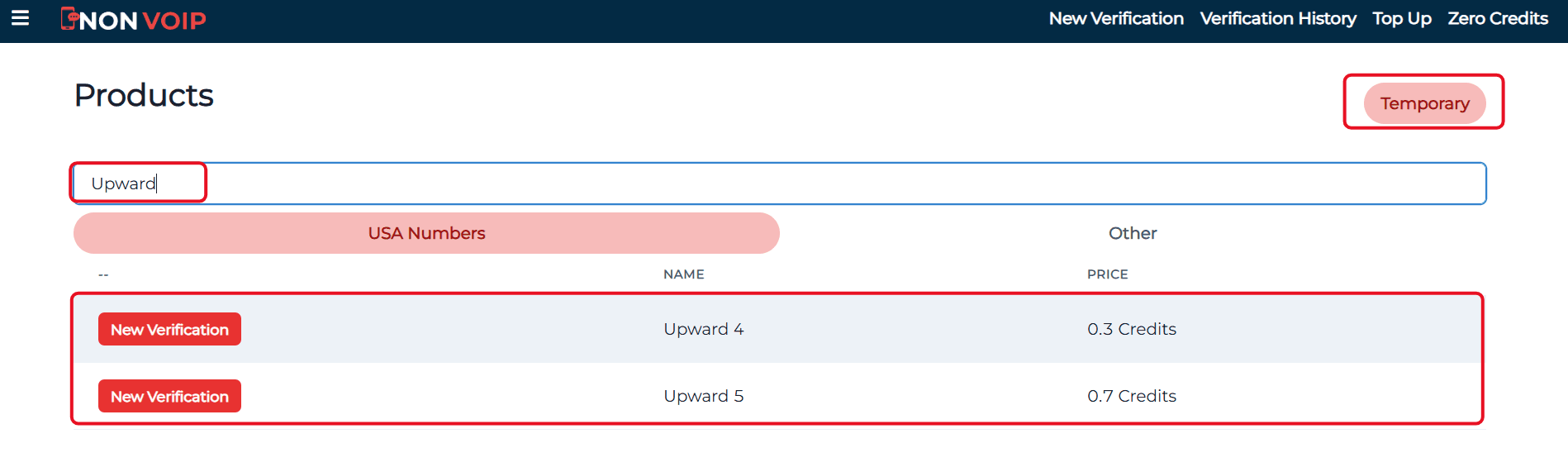 Steps to activate an Upward  account with a US number